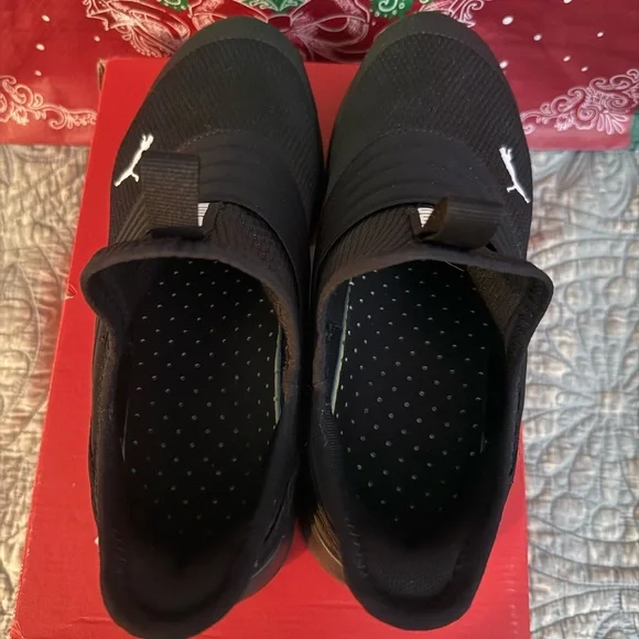 Puma Sofie2 Black slip on sneaker 8 - Picture 4 of 12